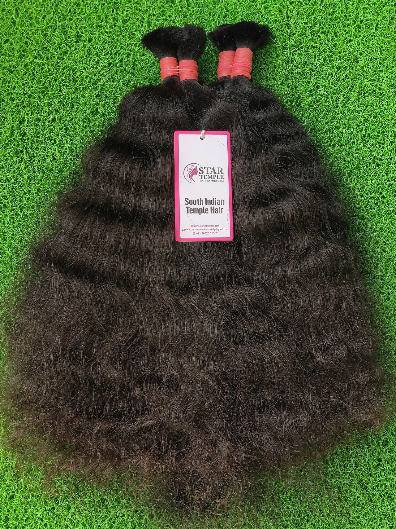 DONOR BULK NATURAL CURLY HAIR