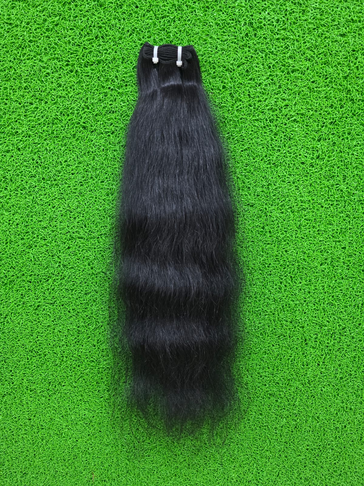 Black Dyed Straight weft hair